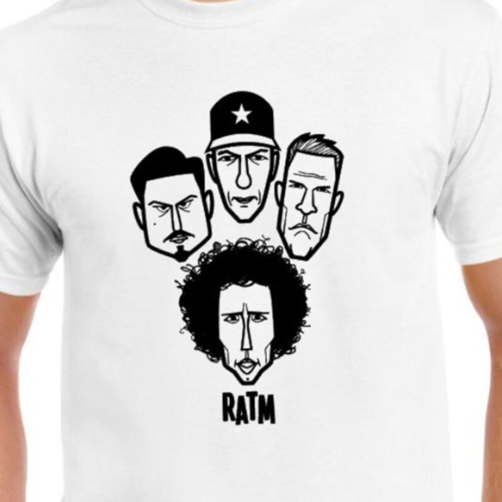 Rage Against The Machine T shirt New Retro 90s Hip Hop Rock